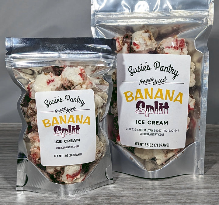 Freeze Dried Ice Cream - Banana Split