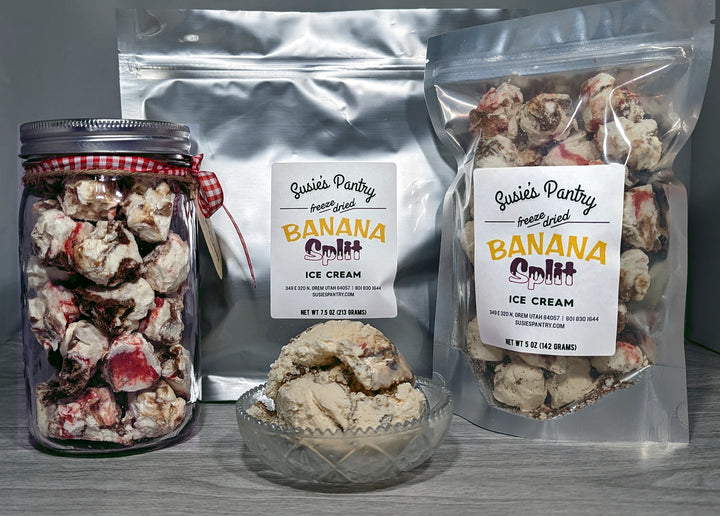 Freeze Dried Ice Cream - Banana Split