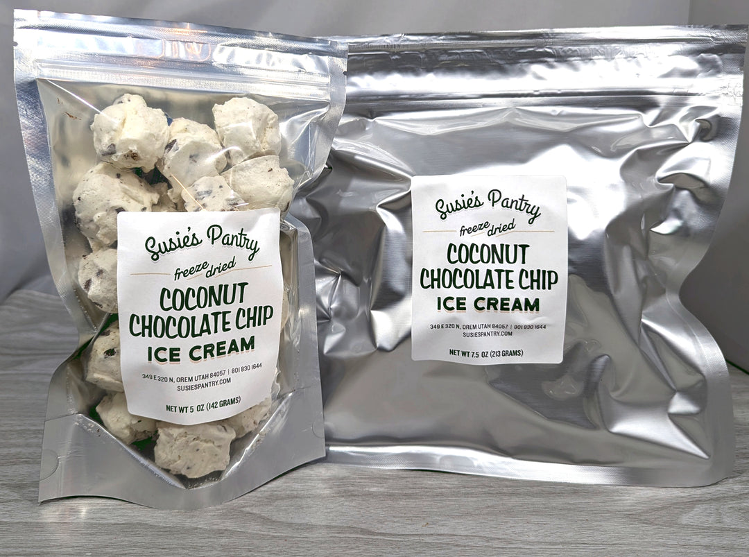 Freeze Dried Ice Cream - Coconut Chocolate Chip