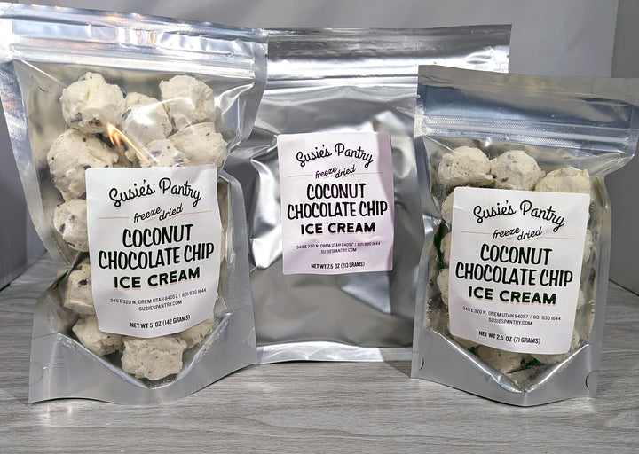 Freeze Dried Ice Cream - Coconut Chocolate Chip