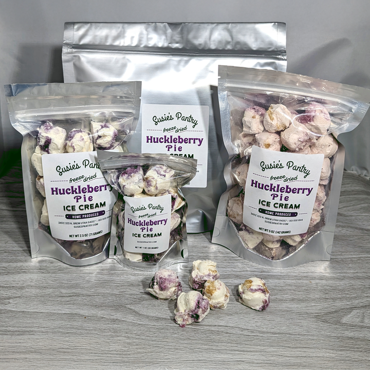 Freeze Dried Ice Cream - Huckleberry Pie