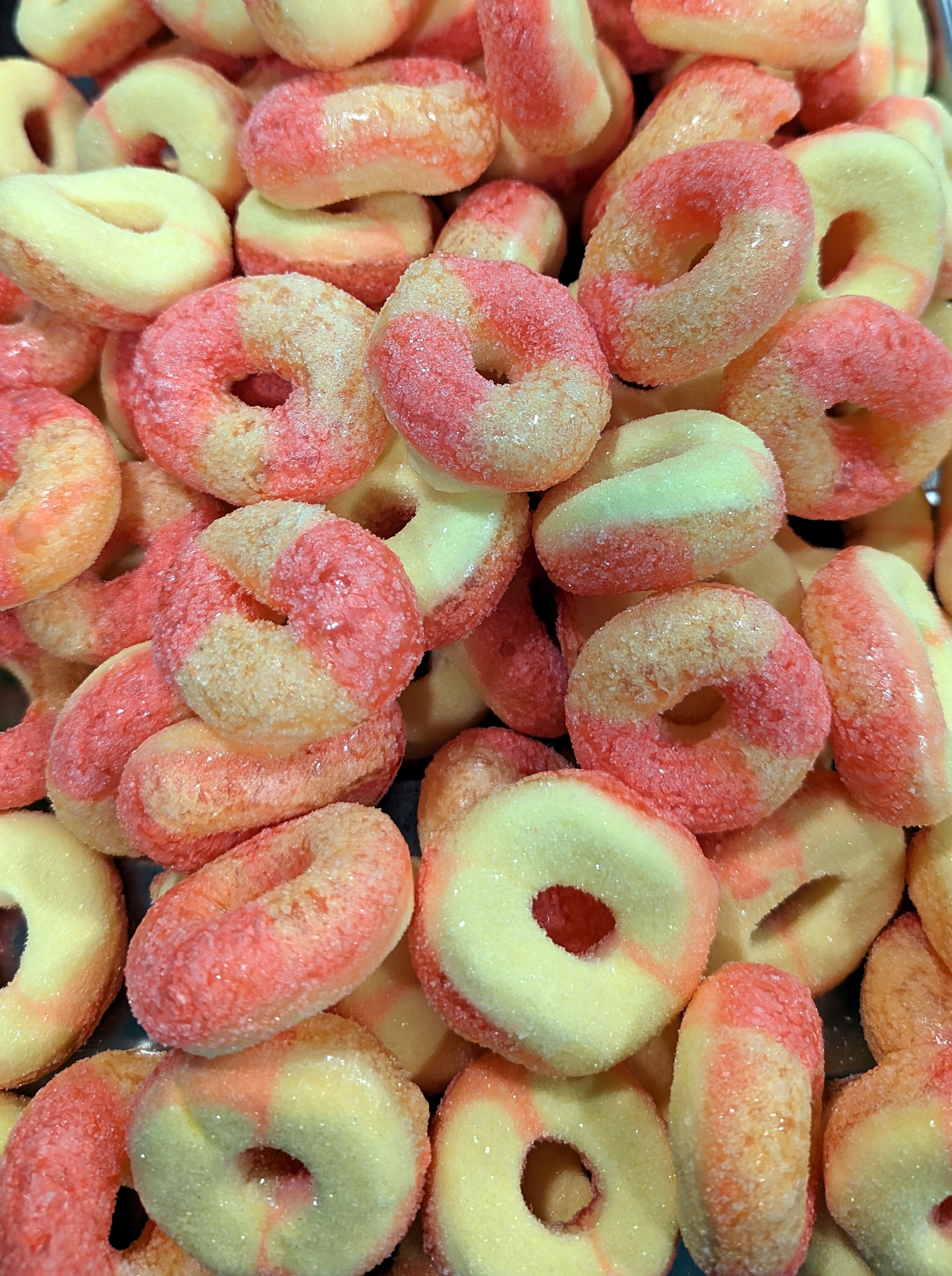 Freeze Dried Peach Rings