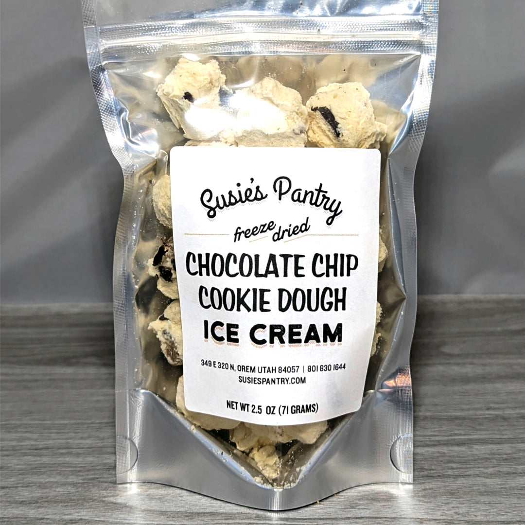 Freeze Dried Ice Cream - Chocolate Chip Cookie Dough