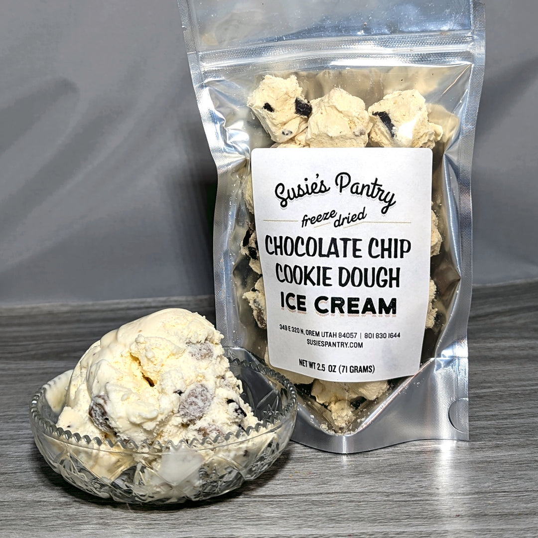 Freeze Dried Ice Cream - Chocolate Chip Cookie Dough