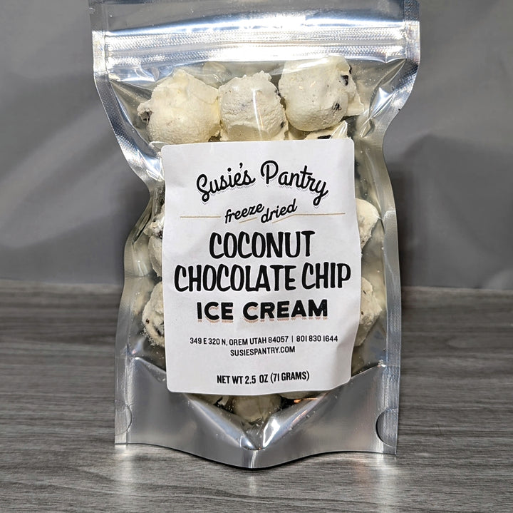 Freeze Dried Ice Cream - Coconut Chocolate Chip