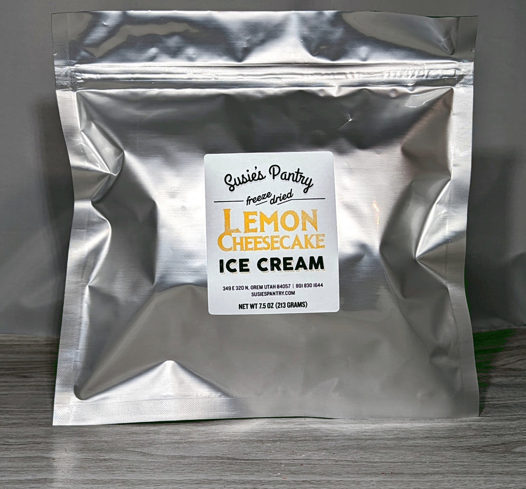 Freeze Dried Ice Cream - Lemon Cheesecake