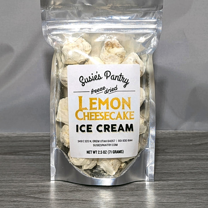 Freeze Dried Ice Cream - Lemon Cheesecake