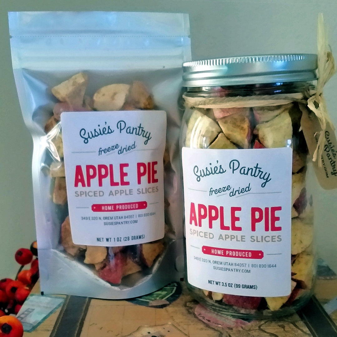 Freeze Dried Apple Pie (Fall Spiced Apples)