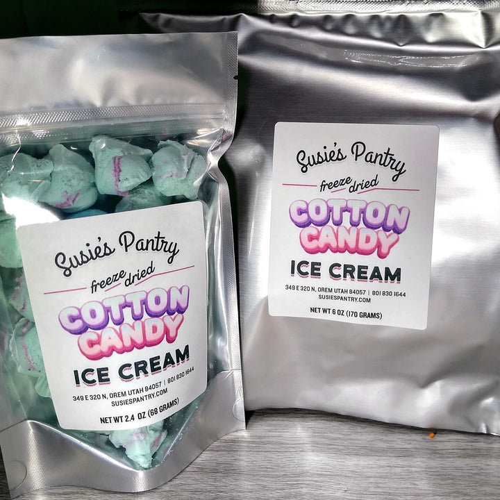 Freeze Dried Ice Cream - Cotton Candy