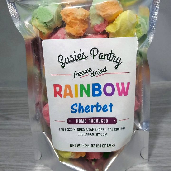 Freeze Dried Ice Cream - Rainbow Sherbet