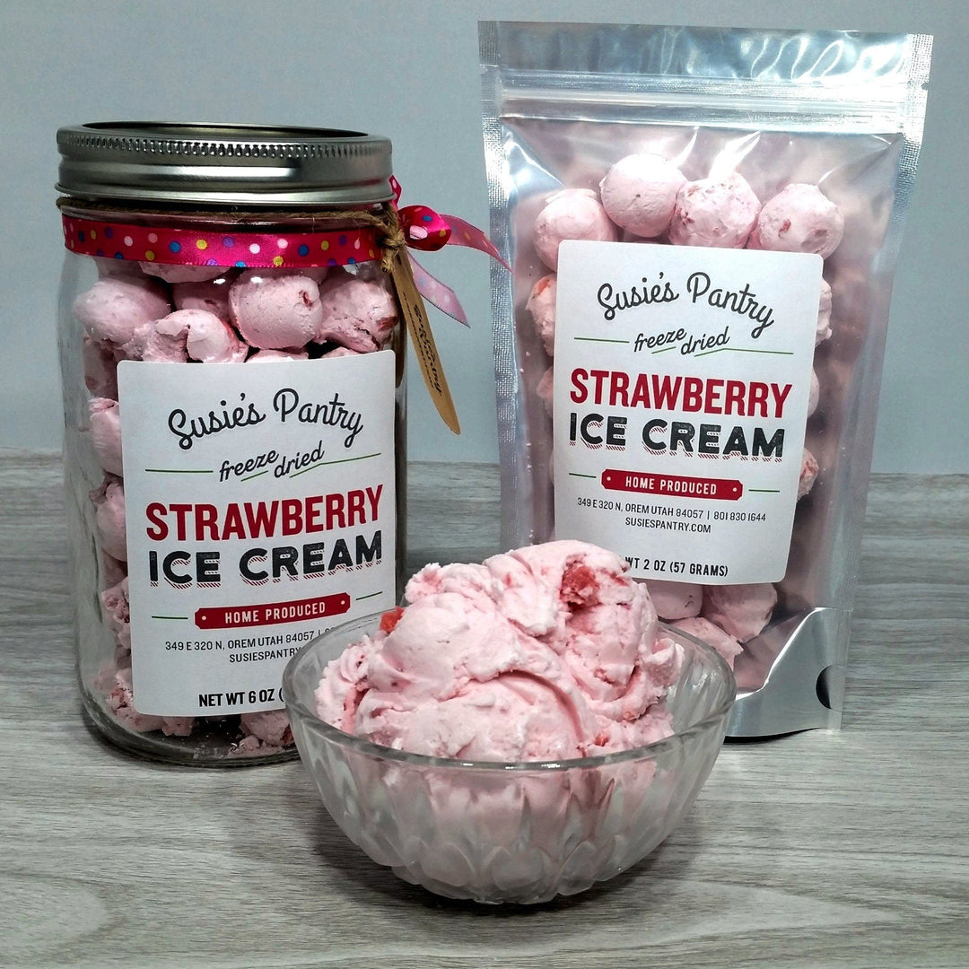 Freeze Dried Ice Cream - Strawberry